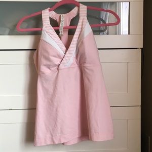 Pink Size 8 LuluLemon Tank Top